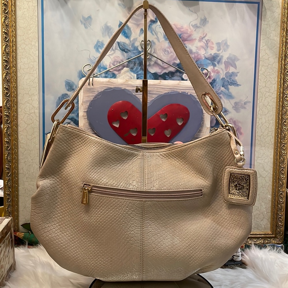 💜Anne Klein Leather Handbag